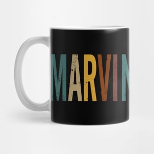 Retro Marvin Pattern 80s 90s Birthday Style 70s 80s Mug